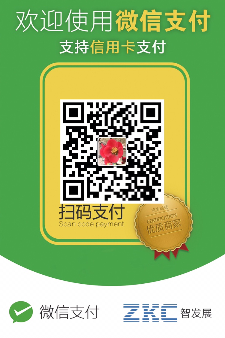 智发展支付二维码